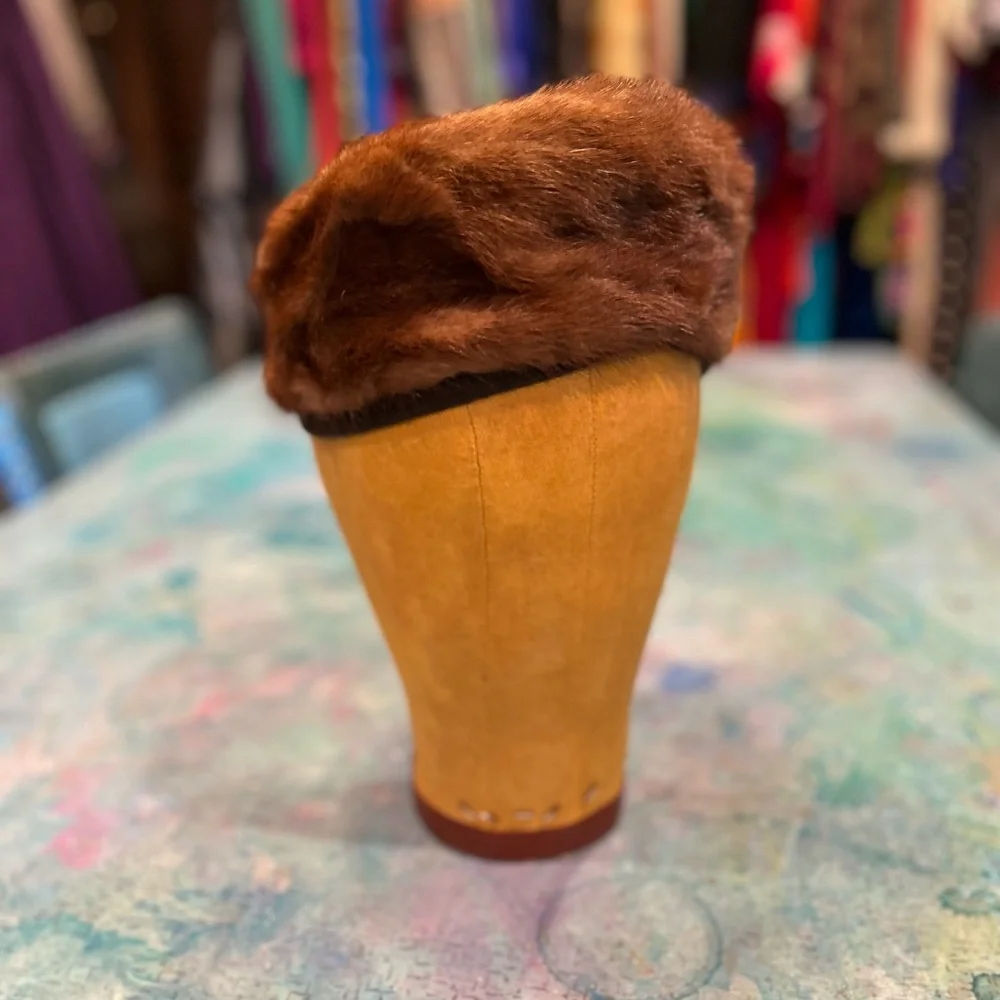 Mid Century Fur Barrette